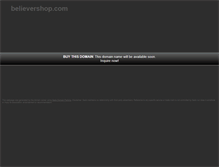 Tablet Screenshot of believershop.com